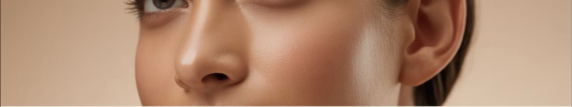 Smooth skin close-up