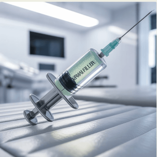 Dermal filler syringe